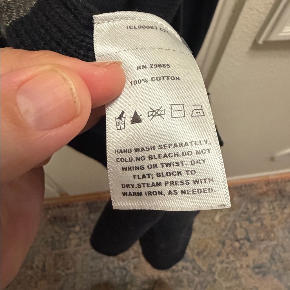 Pendleton Black & Beige Southwestern Open Cardigan - Picture 10 of 10